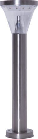 Narona Solcellspollare 50 cm - silver - Belysning - Utelampor & utomhusbelysning - Pollare