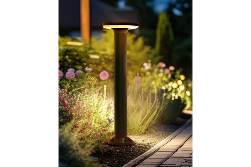 Naxel LED Solcellsbelysning 60 cm - Svart - Belysning - Utelampor & utomhusbelysning - Solcellsbelysning