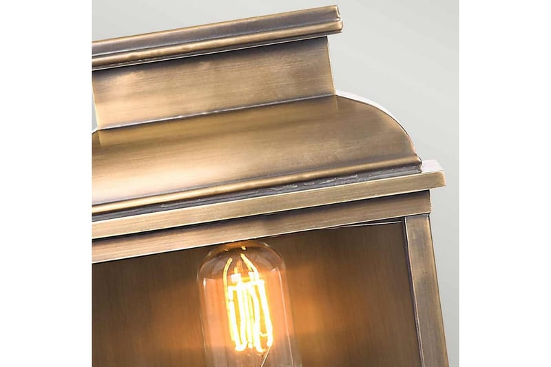 Old Bailey Elstead Lighting Vägglampa utomhus - Brass - Belysning - Utelampor & utomhusbelysning - Fasadbelysning & vägglyktor