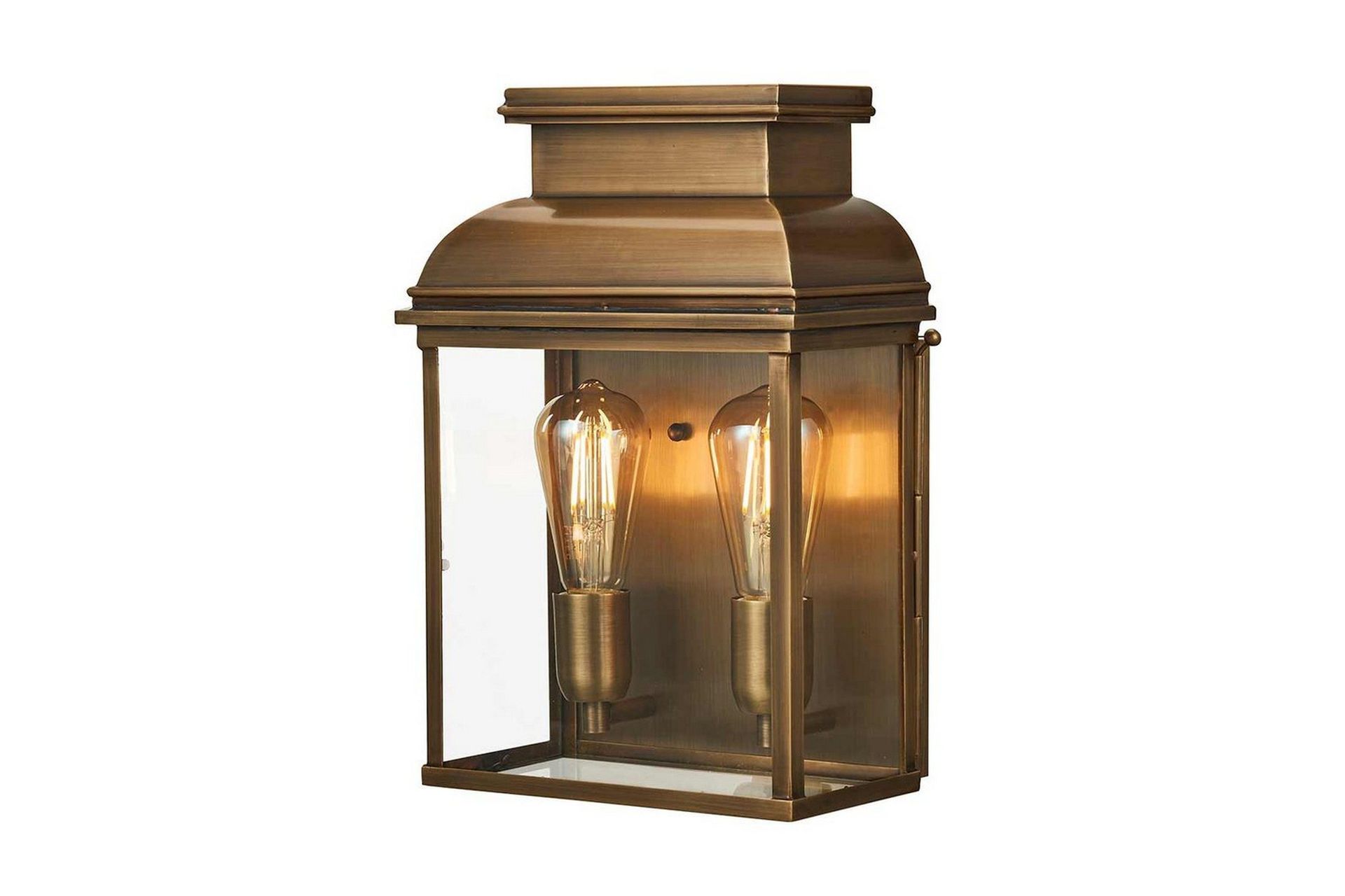 Old Bailey Elstead Lighting Vägglampa utomhus - Brass