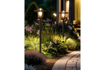 Palaia Polletlampa 98 cm E27 - Svart - Belysning - Utelampor & utomhusbelysning - Pollare