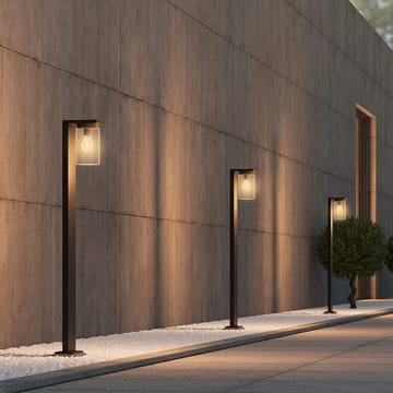 Pollare Ardila - 100 cm, Mattsvart - Belysning - Utelampor & utomhusbelysning - Pollare