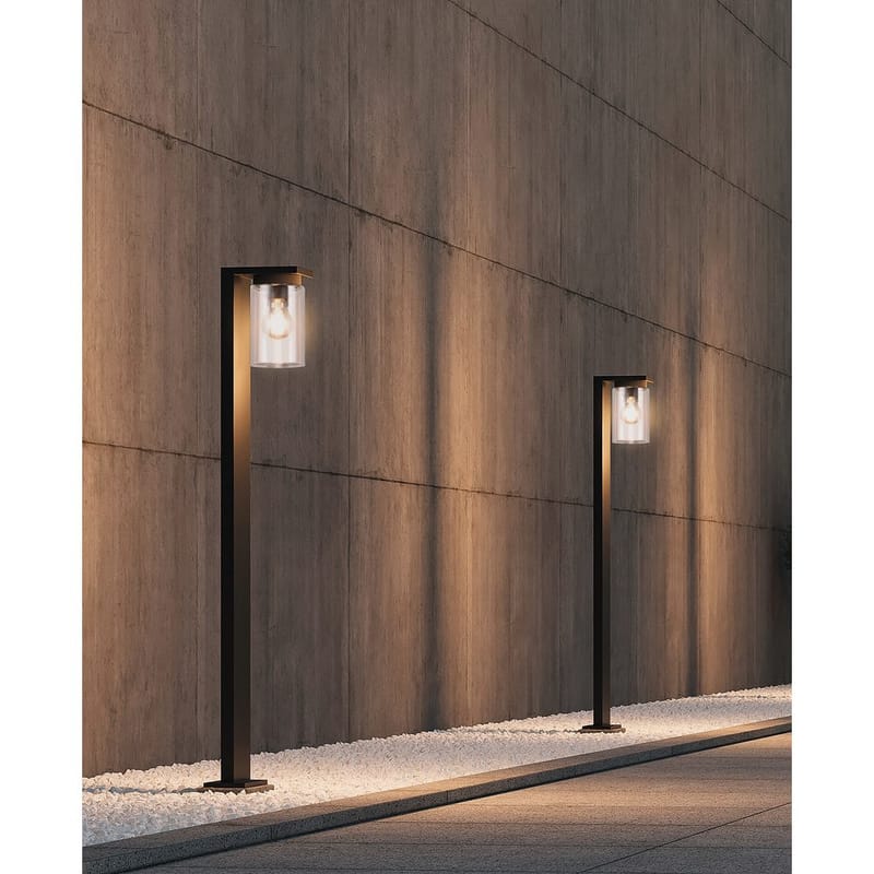 Pollare Ardila - 100 cm, Mattsvart - Belysning - Utelampor & utomhusbelysning - Pollare