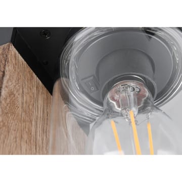 Pollare Ardila - 65 cm, Trä/mattsvart - Belysning - Utelampor & utomhusbelysning - Pollare