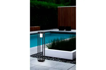 Pollare Eglo Martano med Sensor - Svart - Belysning - Utelampor & utomhusbelysning - Solcellsbelysning