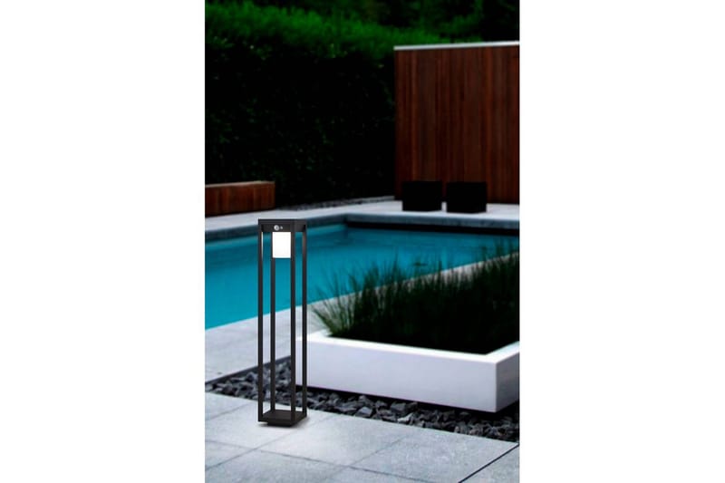 Pollare Eglo Martano med Sensor - Svart - Belysning - Utelampor & utomhusbelysning - Solcellsbelysning