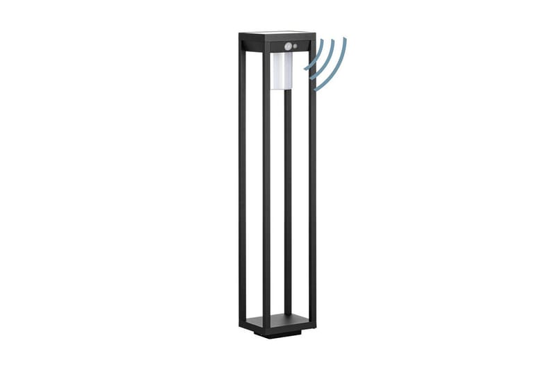 Pollare Eglo Martano med Sensor - Svart - Belysning - Utelampor & utomhusbelysning - Solcellsbelysning