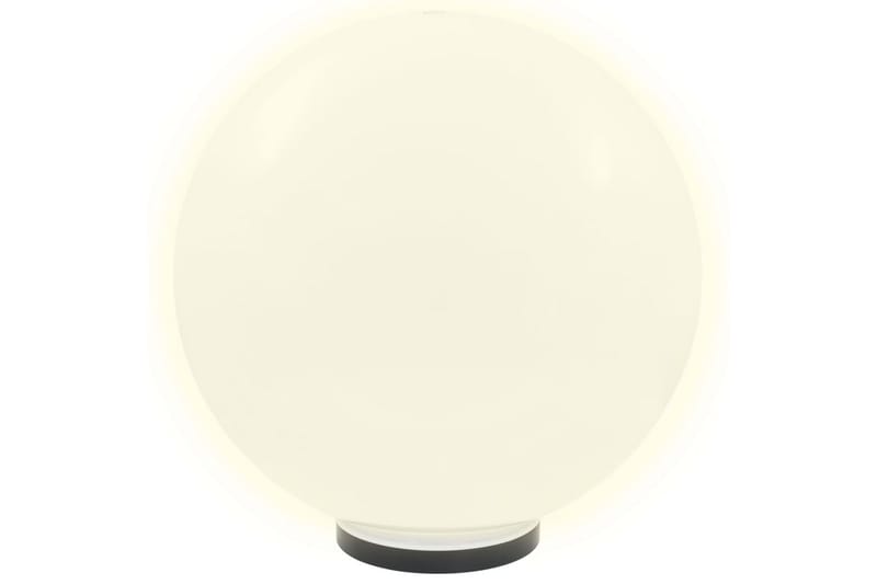 Globlampa LED sfärisk 50 cm PMMA - Vit - Pollare