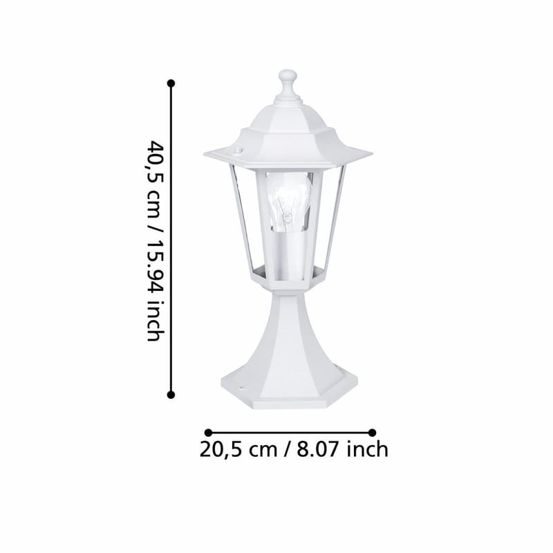 Pollare Laterna - 19,5 cm - Belysning - Utelampor & utomhusbelysning - Pollare