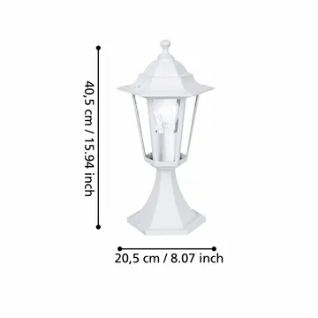 Pollare Laterna - 19,5 cm - Belysning - Utelampor & utomhusbelysning - Pollare