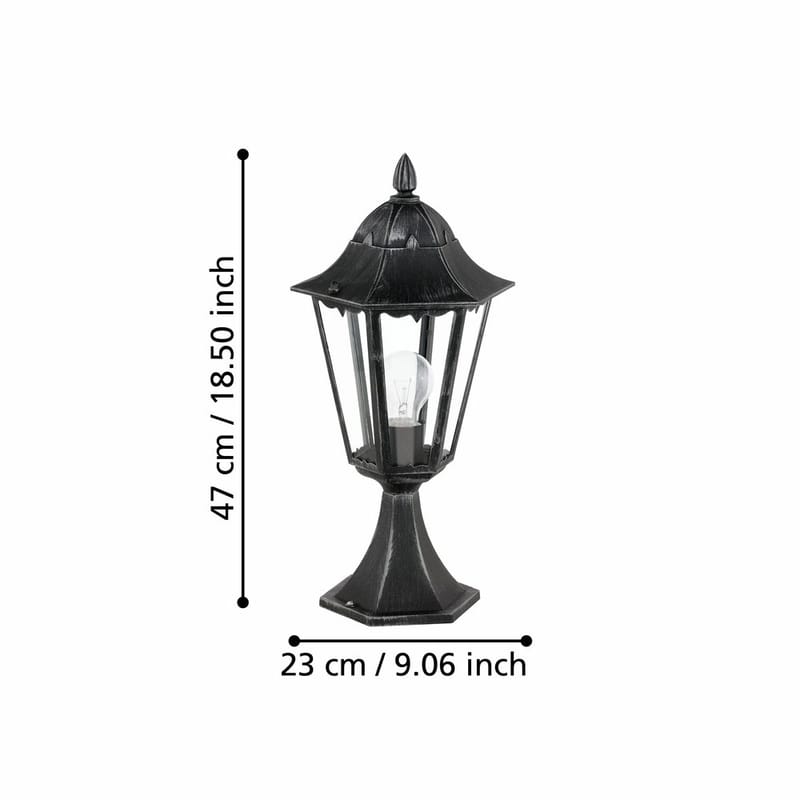 Pollare Navedo - 23 cm - Belysning - Utelampor & utomhusbelysning - Pollare