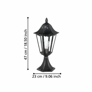 Pollare Navedo - 23 cm - Belysning - Utelampor & utomhusbelysning - Pollare