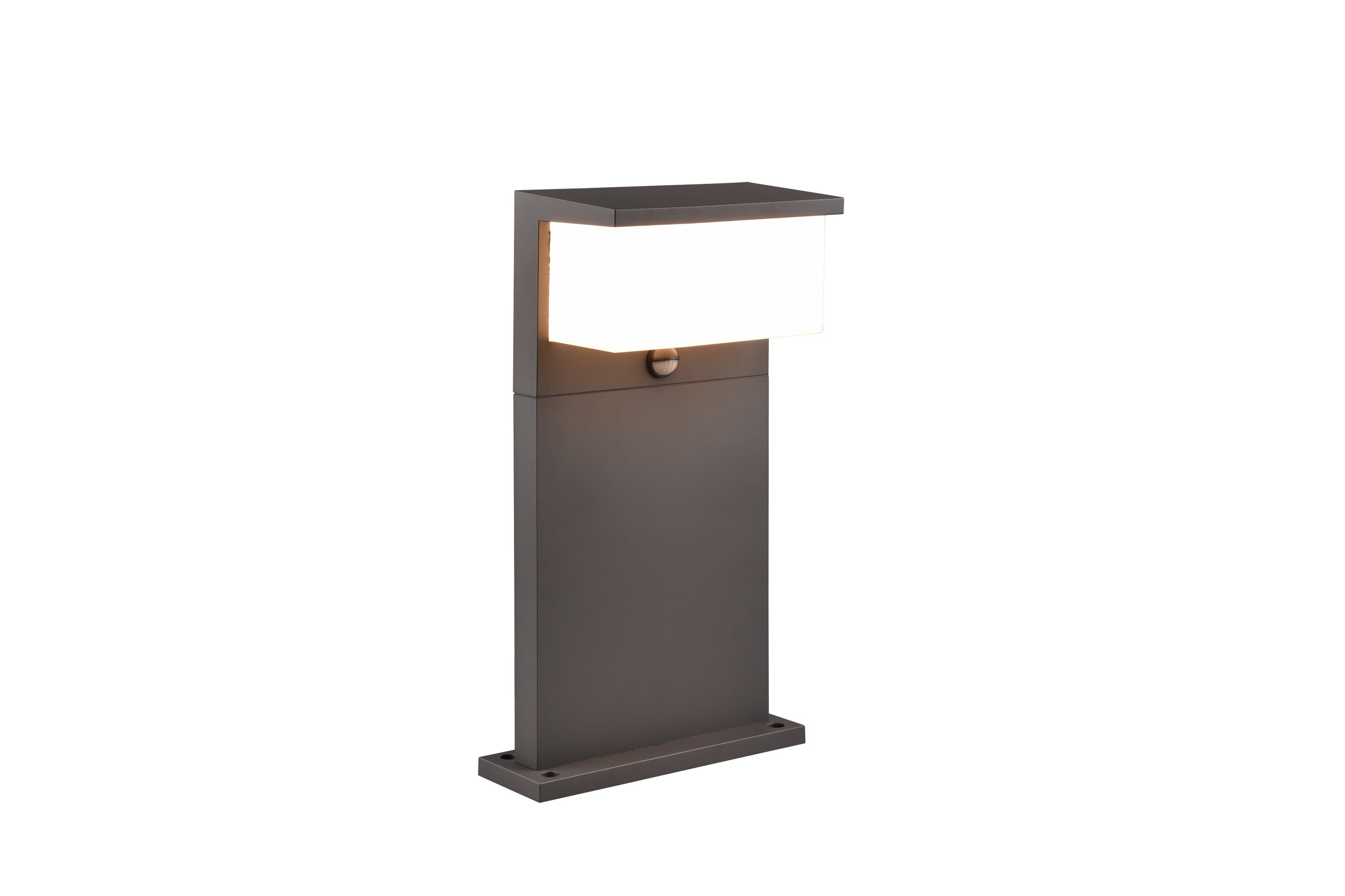 Nestos LED pollare 45 cm antracit rörelsesensor Antracit