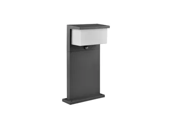 Nestos LED Pollare 45 cm antracit rörelsesensor - Antracit - Belysning - Utelampor & utomhusbelysning - Pollare