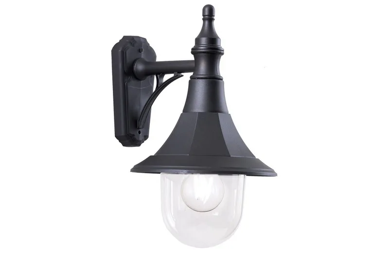 Shannon Elstead Lighting Vägglampa utomhus, Black