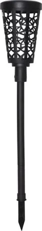 Sinnia Solcellspollare 62 cm, svart