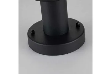 Sockellampa Elstead Lighting Klampenborg Svart - Svart - Belysning - Utelampor & utomhusbelysning - Stolplykta & grindlykta