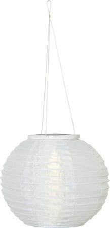 Festival Solcellsdekoration 25 cm - vit - Belysning - Utelampor & utomhusbelysning - Solcellsbelysning