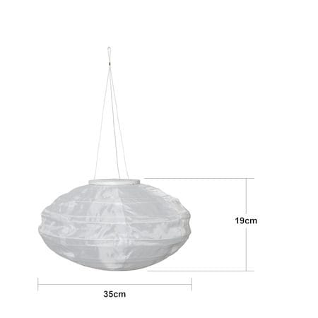 Festival Solcellsdekoration 35 cm - vit - Belysning - Utelampor & utomhusbelysning - Solcellsbelysning
