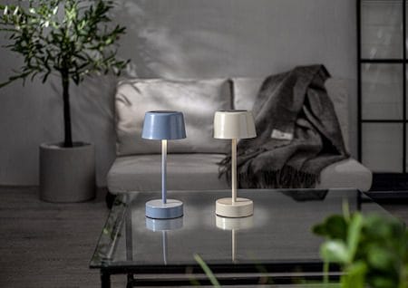 Solei Solcellslampa 26,5 cm - varmbeige - Belysning - Utelampor & utomhusbelysning - Bordslampa utomhus