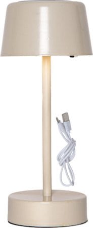 Solei Solcellslampa 26,5 cm - varmbeige - Belysning - Utelampor & utomhusbelysning - Bordslampa utomhus
