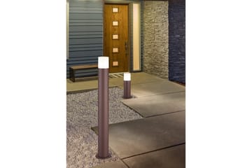 Hoosic Pollare 30 cm 1xE27 rustik - Vit - Belysning - Utelampor & utomhusbelysning - Stolplykta & grindlykta