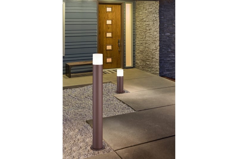 Hoosic Pollare 80 cm 1xE27 rustik - Rustik - Belysning - Utelampor & utomhusbelysning - Stolplykta & grindlykta