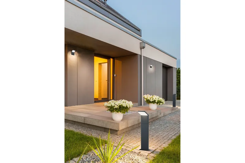 Pearl LED Pollare 50 cm antracit - Antracit/Vit - Belysning - Utelampor & utomhusbelysning - Stolplykta & grindlykta