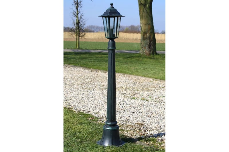 Trädgårdslampa Preston 105 cm - Grön - Stolplykta & grindlykta