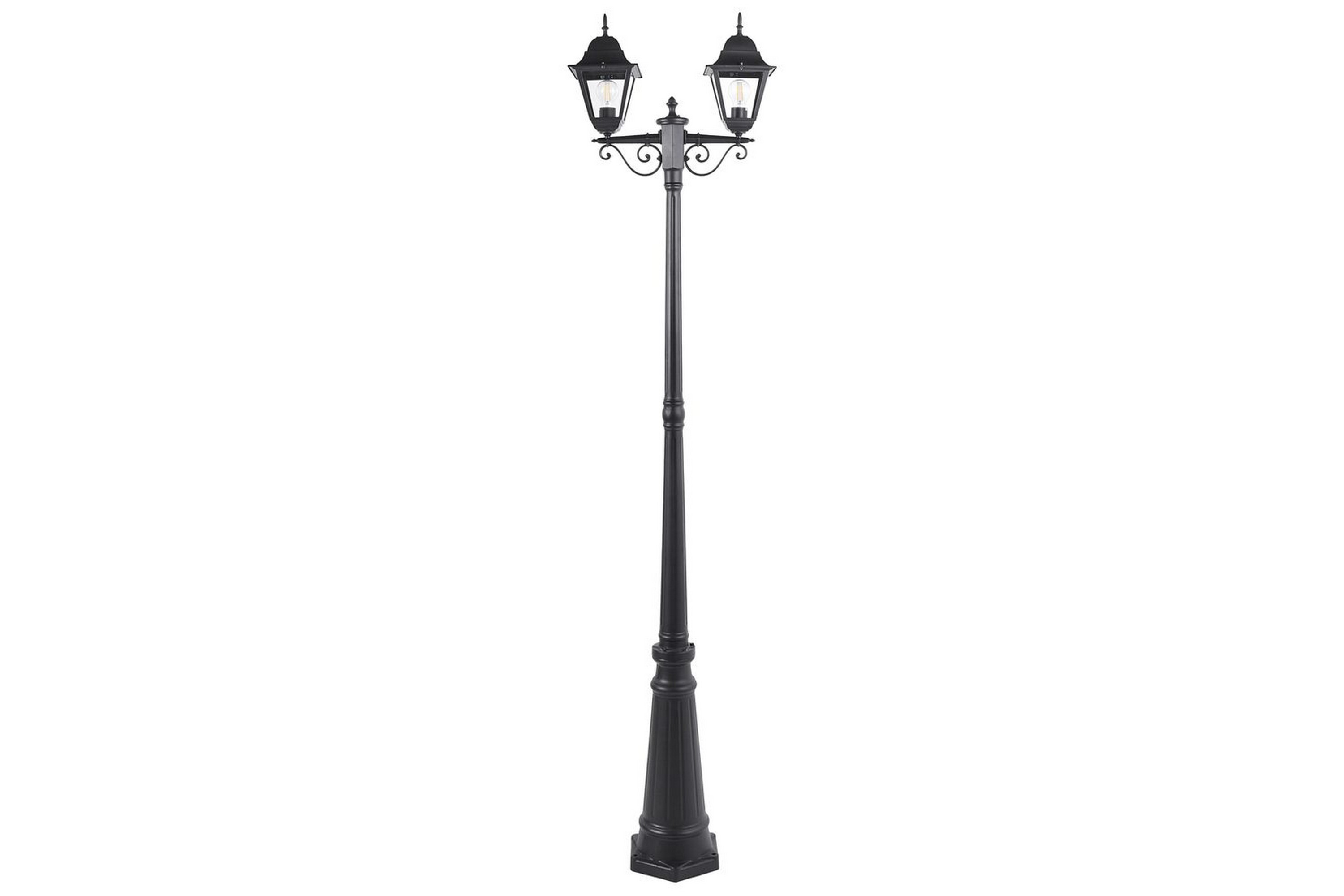Sukri Lyktstolpe 222 cm Svart