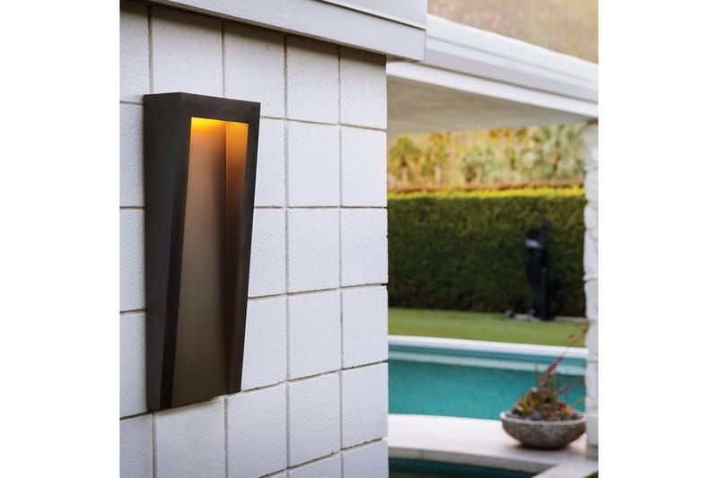 Taper Hinkley Vägglampa utomhus - Black - Belysning - Utelampor & utomhusbelysning - Fasadbelysning & vägglyktor