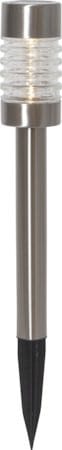 Terni Solcellspollare 42 cm - silver - Belysning - Utelampor & utomhusbelysning - Pollare