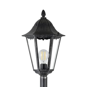 Trädgårdslykta Navedo - Svart/Silverpatina, 1200 mm - Belysning - Utelampor & utomhusbelysning - Stolplykta & grindlykta