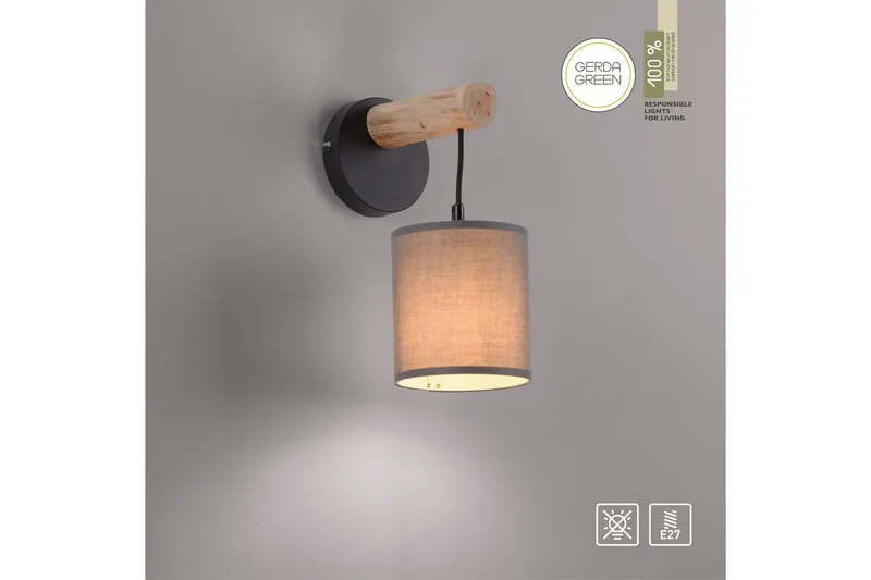 Tribu Just Light Vägglampa - Taupe - Belysning - Utelampor & utomhusbelysning - Fasadbelysning & vägglyktor