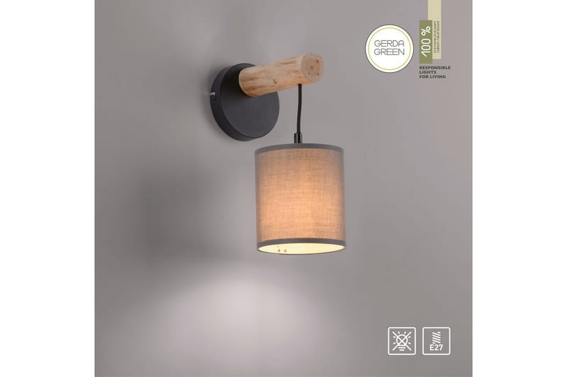 Tribu Just Light Vägglampa - Taupe - Belysning - Utelampor & utomhusbelysning - Fasadbelysning & vägglyktor