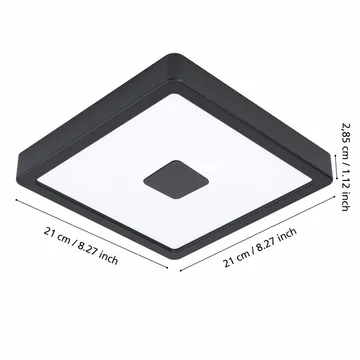 Utanpåliggande lampa Iphias - 21 cm - Belysning - Utelampor & utomhusbelysning - Taklampa utomhus