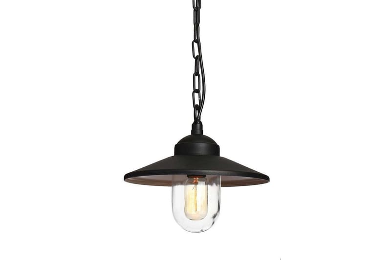 Utomhushängande Elstead Lighting Klampenborg Svart - Svart - Belysning - Utelampor & utomhusbelysning - Taklampa utomhus