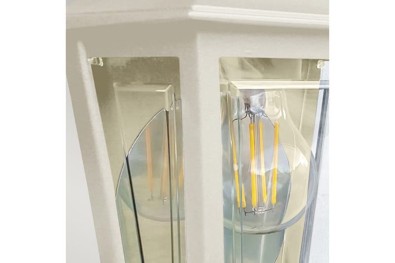 Utomhusvägglampa Elstead Lighting Deco Lane Kräm - Kräm - Belysning - Utelampor & utomhusbelysning - Fasadbelysning & vägglyktor