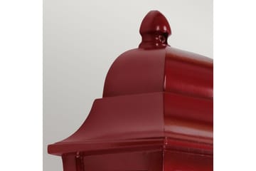 Utomhusvägglampa Elstead Lighting Deco Lane Röd - Röd - Belysning - Utelampor & utomhusbelysning - Fasadbelysning & vägglyktor