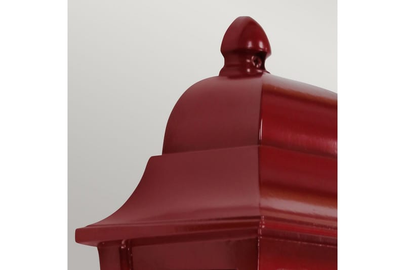 Utomhusvägglampa Elstead Lighting Deco Lane Röd - Röd - Belysning - Utelampor & utomhusbelysning - Fasadbelysning & vägglyktor