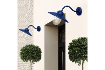 Utomhusvägglampa Elstead Lighting Klampenborg Marinblå - Marinblå - Belysning - Utelampor & utomhusbelysning - Fasadbelysning & vägglyktor