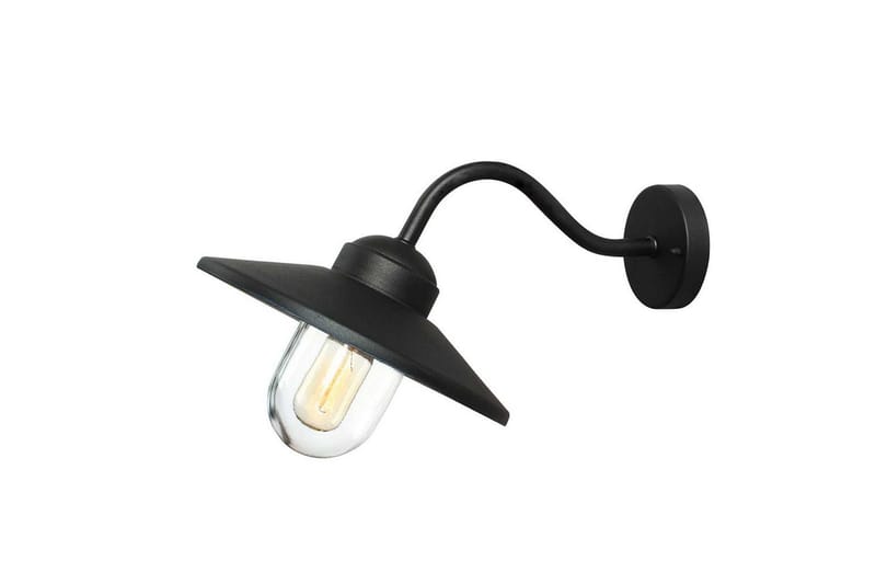 Utomhusvägglampa Elstead Lighting Klampenborg Svart - Svart - Belysning - Utelampor & utomhusbelysning - Fasadbelysning & vägglyktor