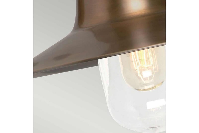 Utomhusvägglampa Elstead Lighting Sheldon Åldrad mässing - Åldrad mässing - Belysning - Utelampor & utomhusbelysning - Fasadbelysning & vägglyktor