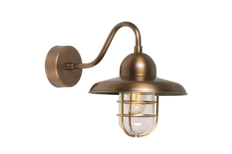 Utomhusvägglampa Elstead Lighting Somerton Åldrad mässing - Åldrad mässing - Belysning - Utelampor & utomhusbelysning - Fasadbelysning & vägglyktor