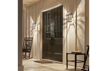 Utomhusvägglampa Kichler Beacon Square 165x302x190 mm - 165x302x190 mm - Belysning - Utelampor & utomhusbelysning - Fasadbelysning & vägglyktor