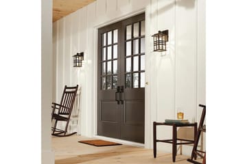 Utomhusvägglampa Kichler Beacon Square 165x302x190 mm - 165x302x190 mm - Belysning - Utelampor & utomhusbelysning - Fasadbelysning & vägglyktor