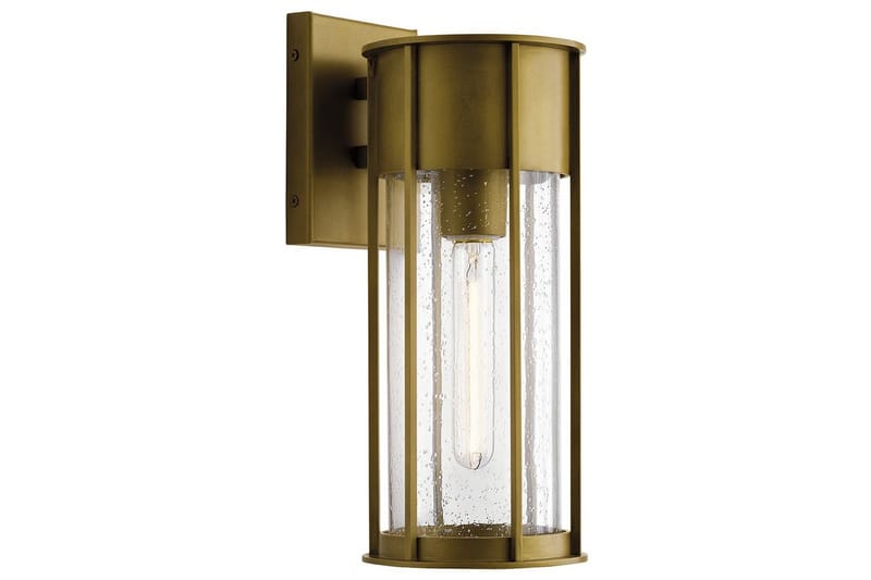 Utomhusvägglampa Kichler Camillo Målad Naturlig Mässing - Målad Naturlig Mässing - Belysning - Utelampor & utomhusbelysning - Fasadbelysning & vägglyktor