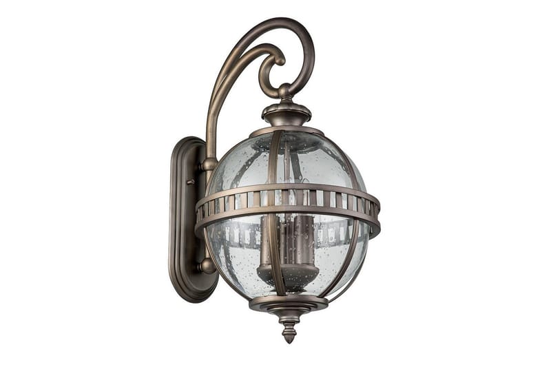 Utomhusvägglampa Kichler Halleron 305x578x375 mm, Polerad brons - 305x578x375 mm, Polerad brons - Belysning - Utelampor & utomhusbelysning - Taklampa utomhus