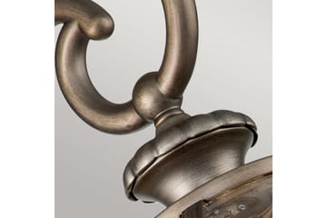 Utomhusvägglampa Kichler Halleron 305x578x375 mm, Polerad brons - 305x578x375 mm, Polerad brons - Belysning - Utelampor & utomhusbelysning - Taklampa utomhus