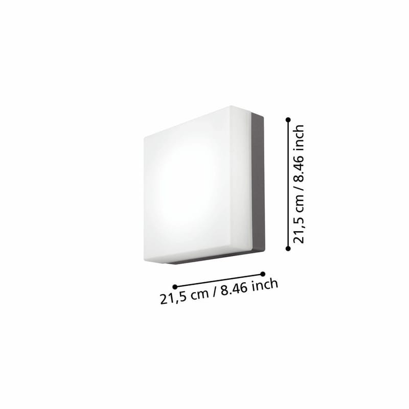 Utvändig vägg-/taklampa Sonella - Antracit - Belysning - Utelampor & utomhusbelysning - Taklampa utomhus